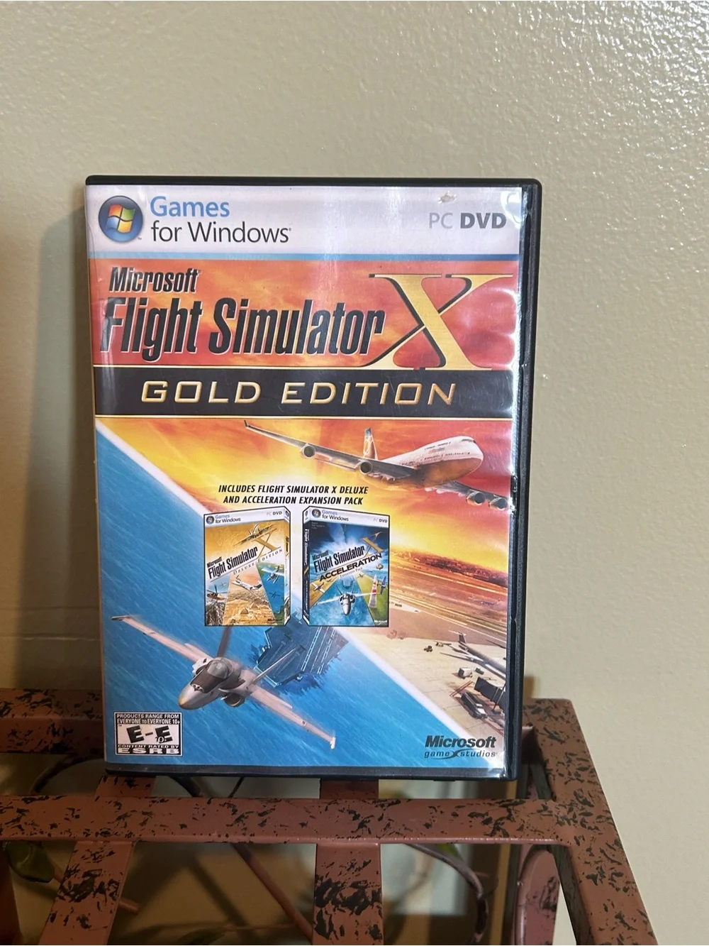 Microsoft Flight Simulator X Gold Edition PC Complete (Deluxe + Acceleration)
